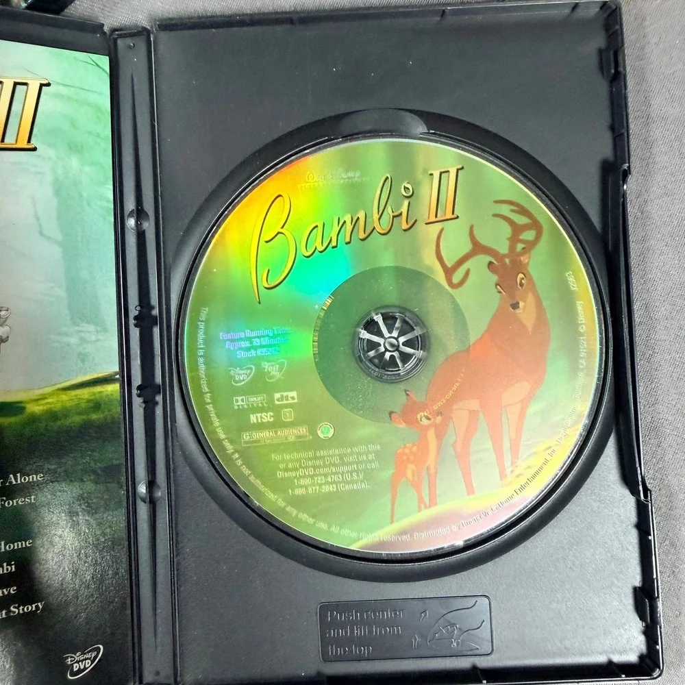 Disney DVD Lot Bambi Lady and the Tramp Alice in Wonderland Special Editions - Picture 6 of 16